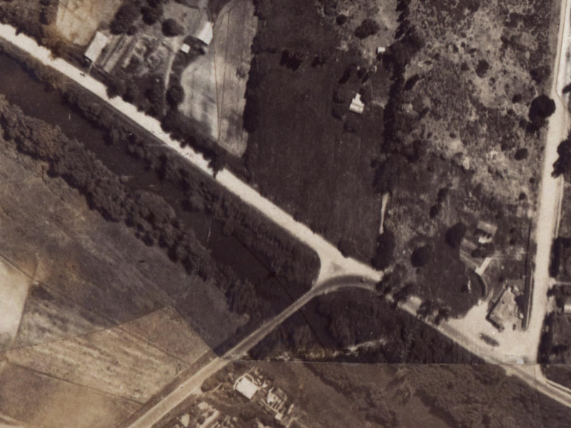 477 New Brighton Road from the air, 1925-1929
