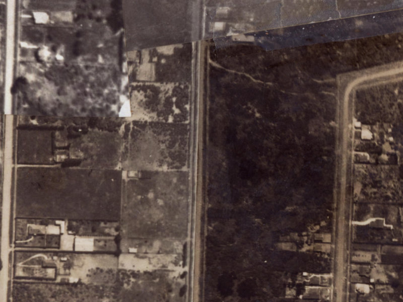 115 Baker Street from the air, 1925-1929