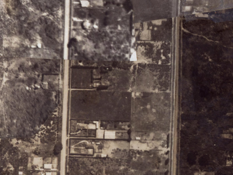 118 Baker Street from the air, 1925-1929
