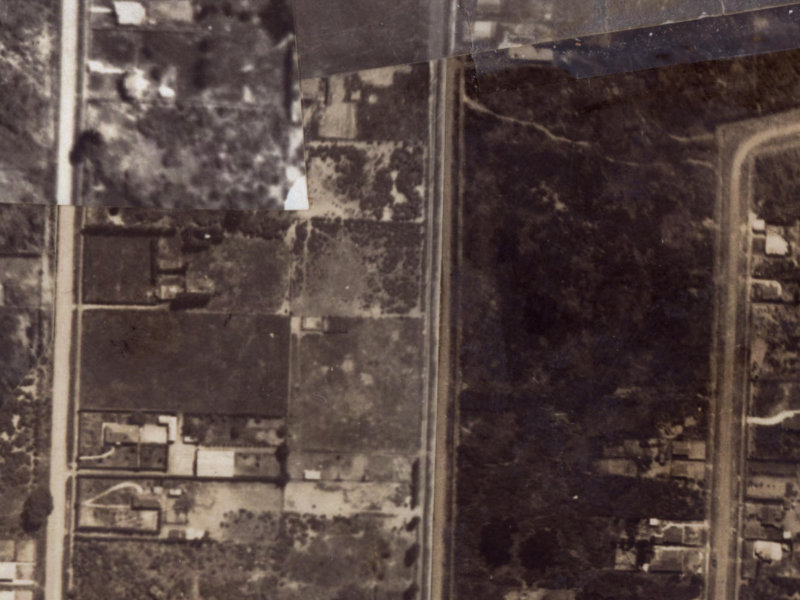 116 Baker Street from the air, 1925-1929