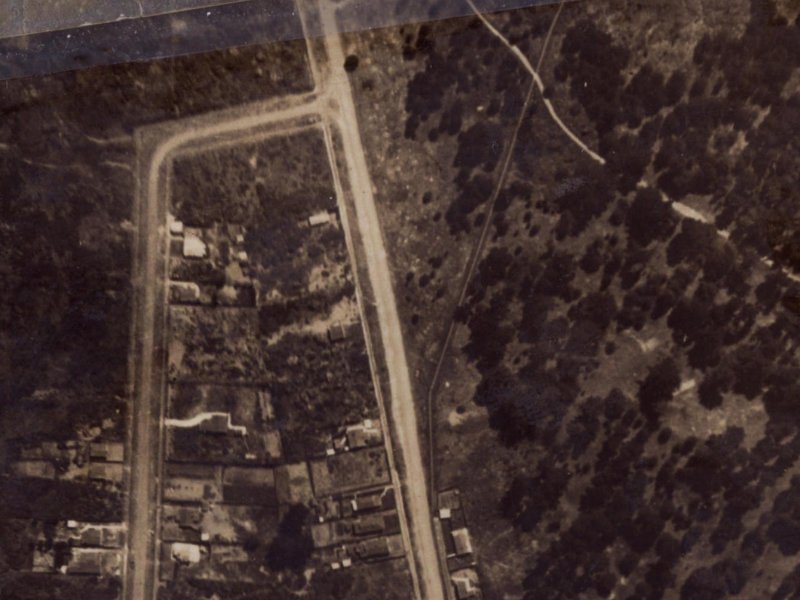 276 Keyes Road from the air, 1925-1929