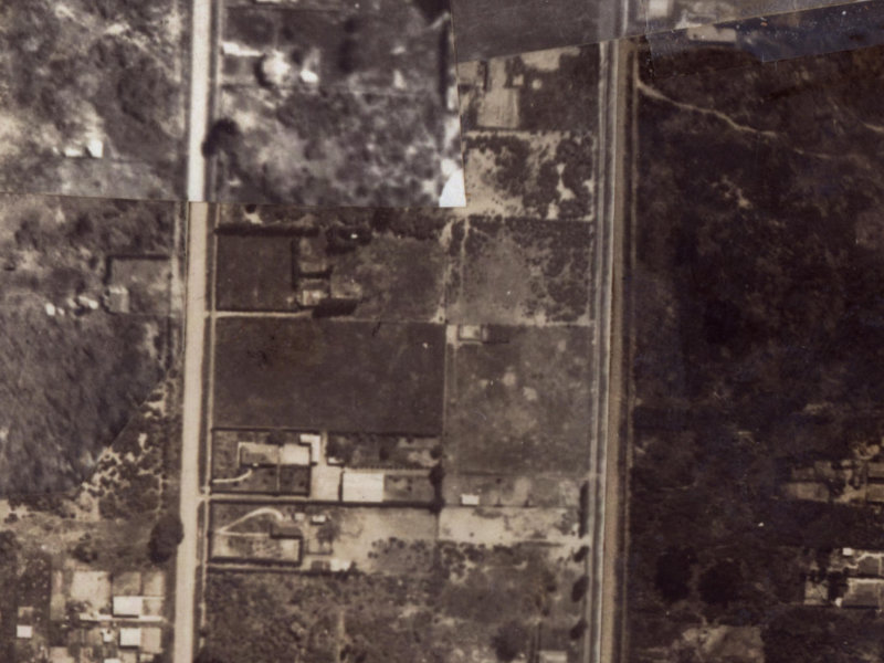 120 Baker Street from the air, 1925-1929