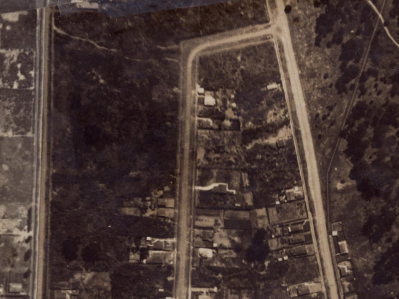 Sinclair Street from the air, 1925-1929