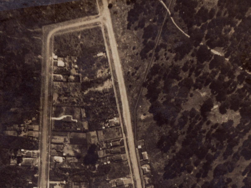 281 Keyes Road from the air, 1925-1929