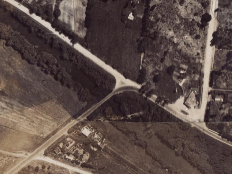 479 New Brighton Road from the air, 1925-1929