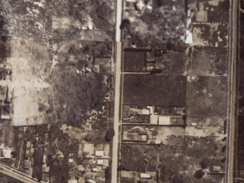 165 Palmers Road from the air, 1925-1929