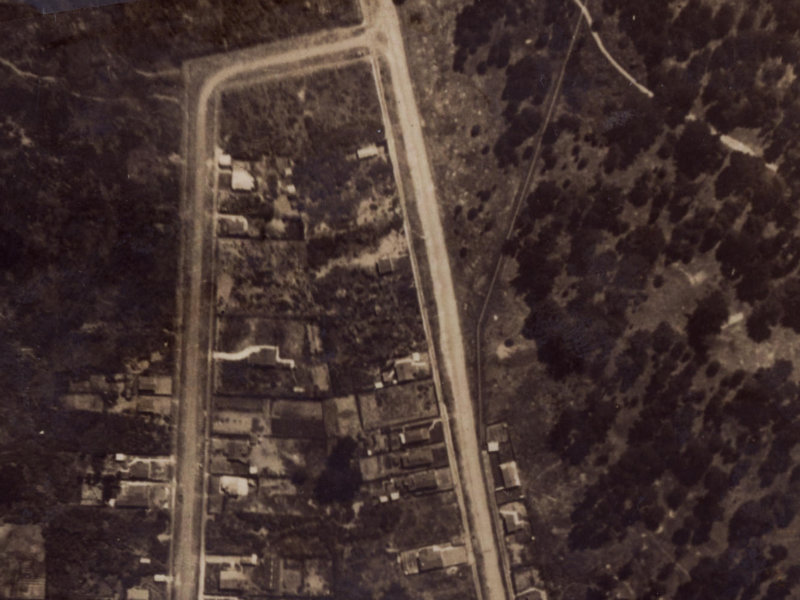 282 Keyes Road from the air, 1925-1929