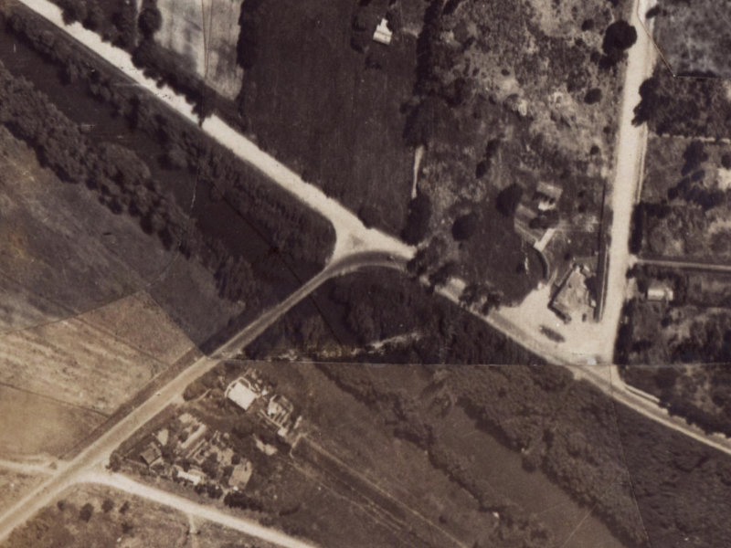 481 New Brighton Road from the air, 1925-1929