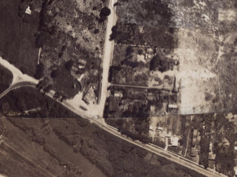 14 Bower Avenue from the air, 1925-1929