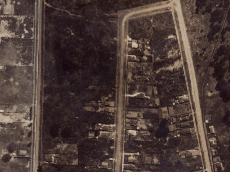 46 Sinclair Street from the air, 1925-1929