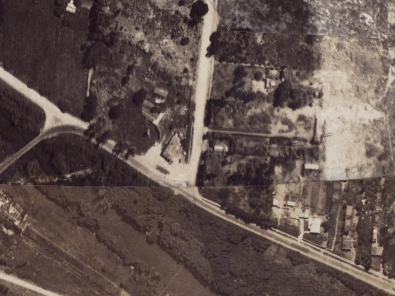 10 Bower Avenue from the air, 1925-1929