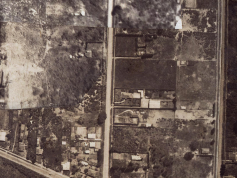 171 Palmers Road from the air, 1925-1929
