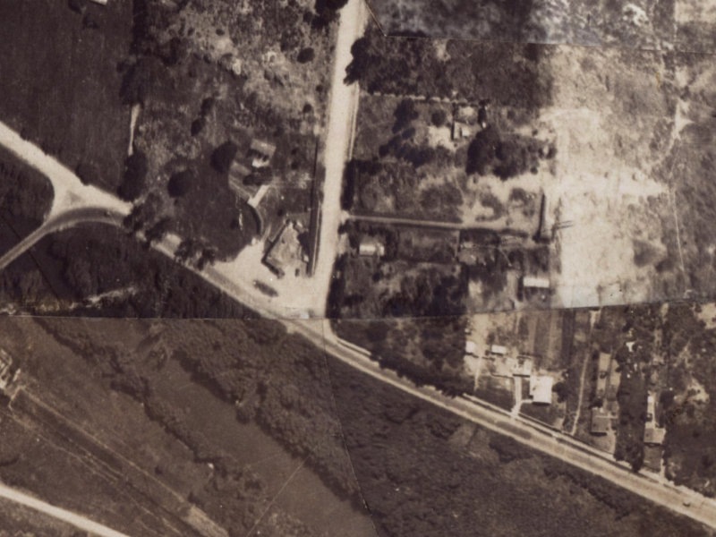 6 Bower Avenue from the air, 1925-1929