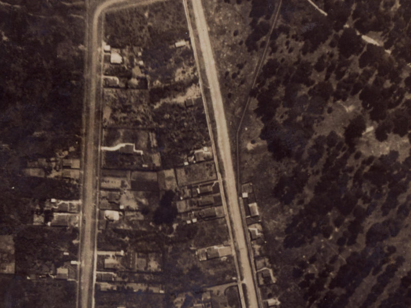 290 Keyes Road from the air, 1925-1929