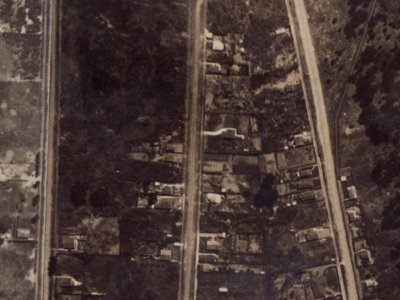 51 Sinclair Street from the air, 1925-1929