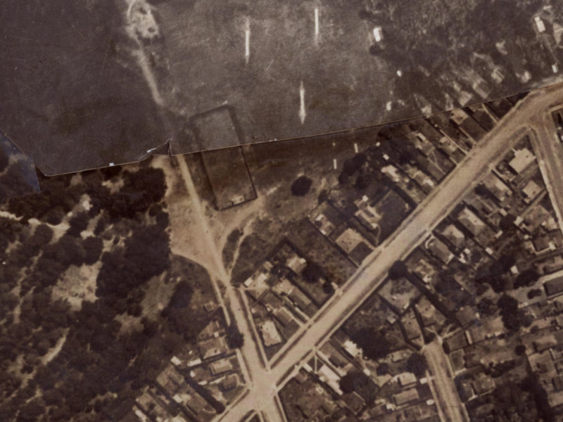 54A Lonsdale Street from the air, 1925-1929