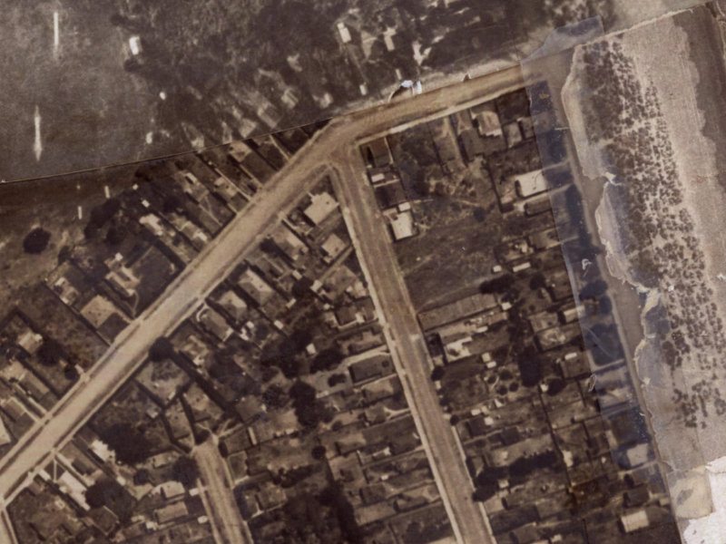 14 Keppel Street from the air, 1925-1929