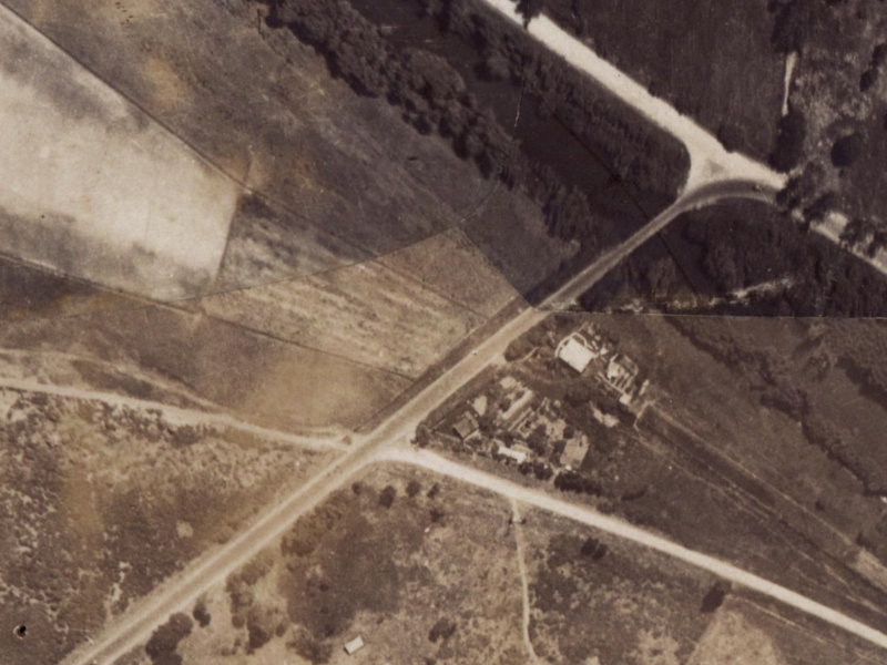 9 Calbourne Lane from the air, 1925-1929
