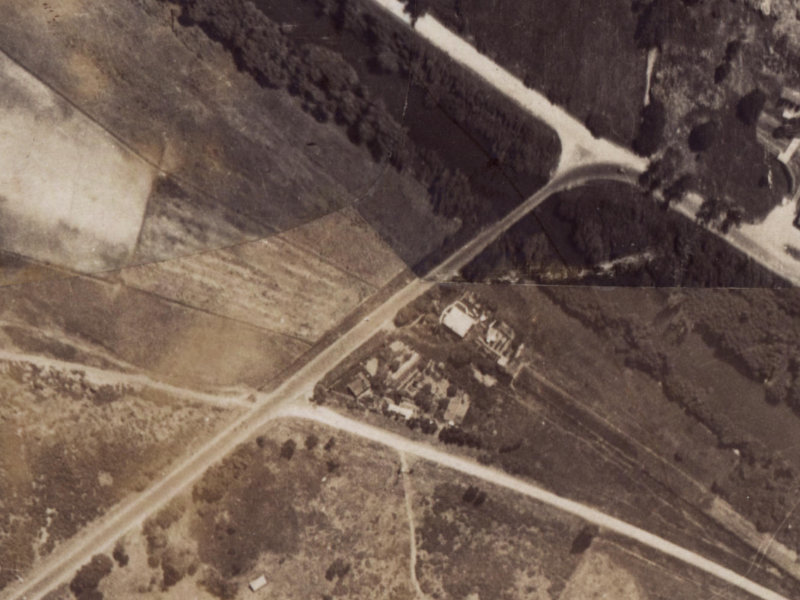 332A Wainoni Road from the air, 1925-1929