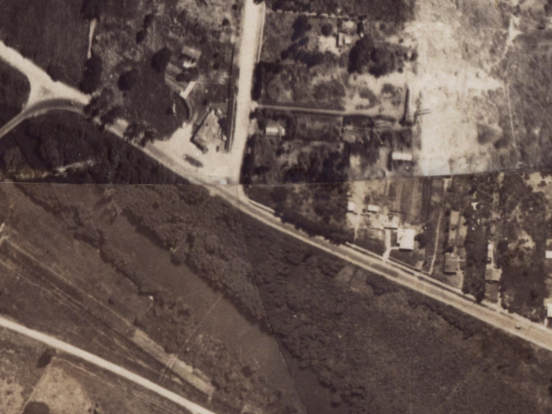 504 New Brighton Road from the air, 1925-1929