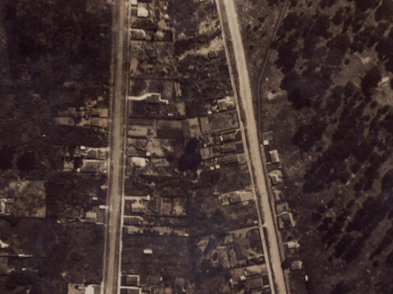 296 Keyes Road from the air, 1925-1929
