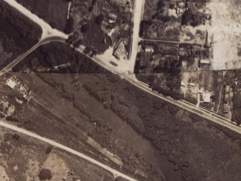 499 New Brighton Road from the air, 1925-1929