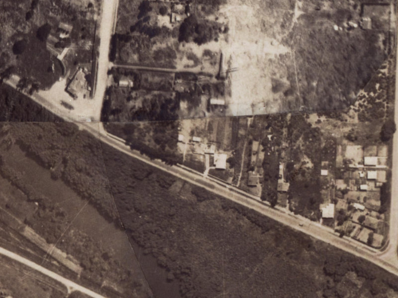509 New Brighton Road from the air, 1925-1929