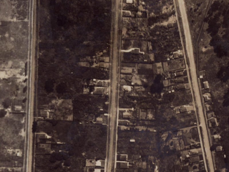 53A Sinclair Street from the air, 1925-1929