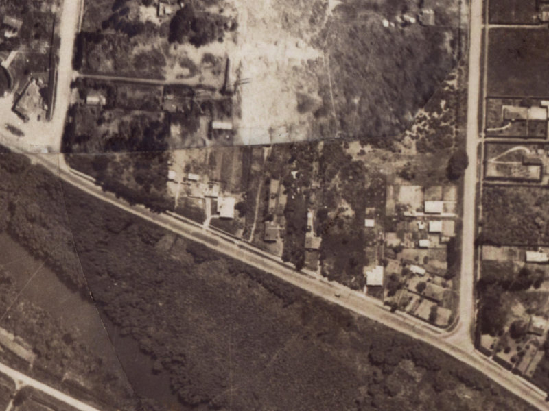 10D Bower Avenue from the air, 1925-1929