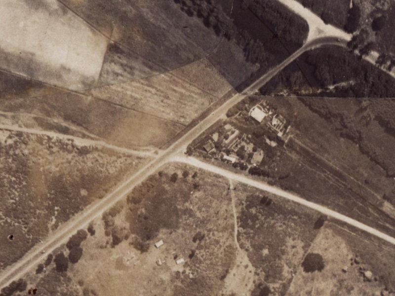 330 Wainoni Road from the air, 1925-1929