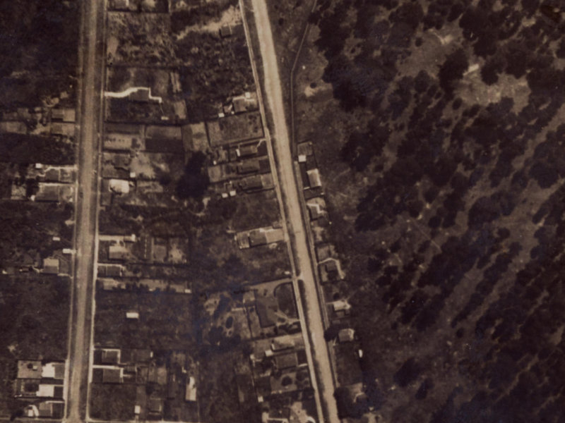 302 Keyes Road from the air, 1925-1929