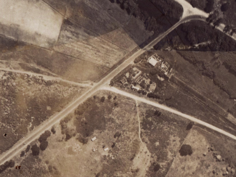 22 Besant Place from the air, 1925-1929