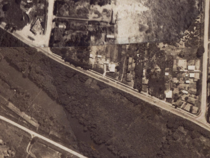 509A New Brighton Road from the air, 1925-1929