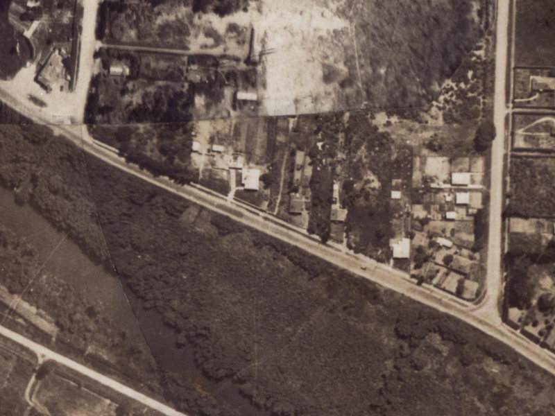 511 New Brighton Road from the air, 1925-1929