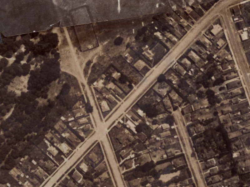 66 Lonsdale Street from the air, 1925-1929