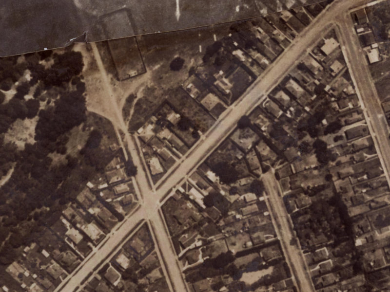 60-62 Lonsdale Street from the air, 1925-1929