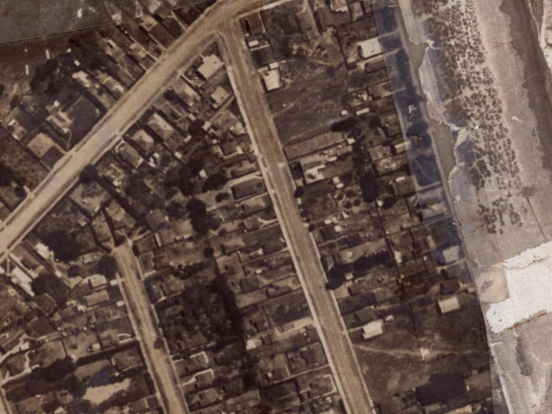 28 Keppel Street from the air, 1925-1929