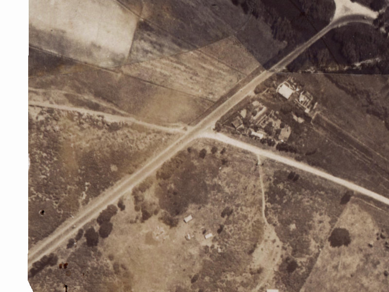 318 Wainoni Road from the air, 1925-1929