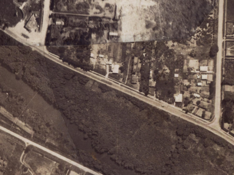 510 New Brighton Road from the air, 1925-1929
