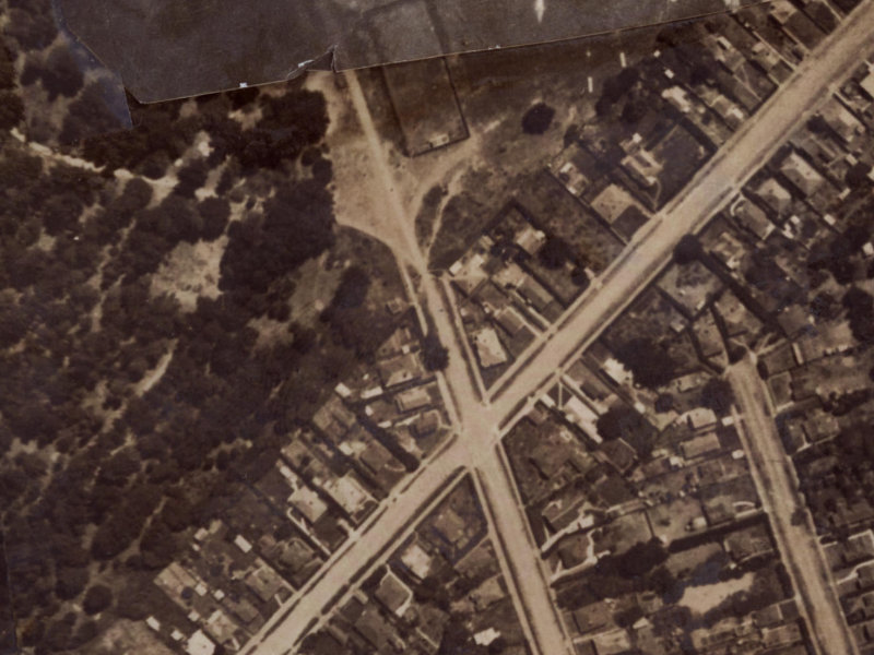 148 Shaw Avenue from the air, 1925-1929