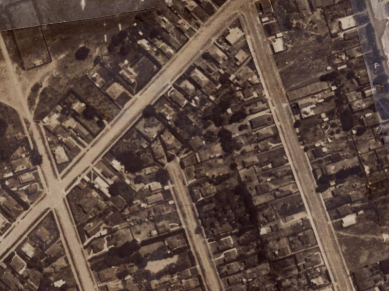 1 Howe Street from the air, 1925-1929