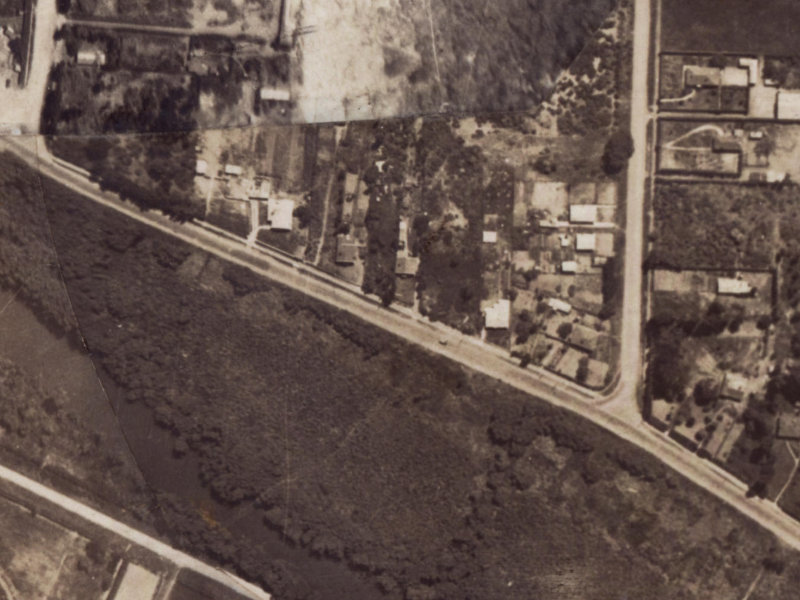 513 New Brighton Road from the air, 1925-1929