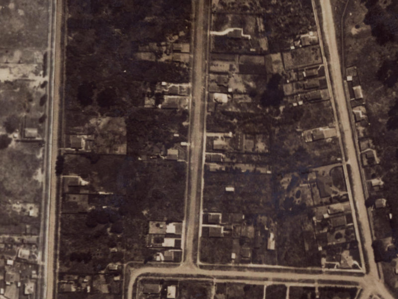 67 Sinclair Street from the air, 1925-1929