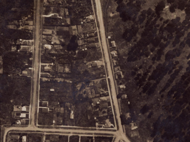 312 Keyes Road from the air, 1925-1929