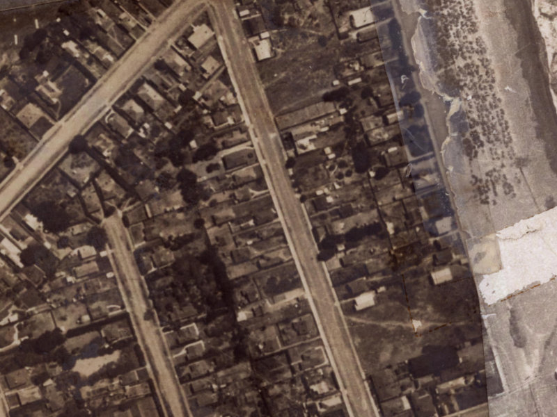 32 Keppel Street from the air, 1925-1929