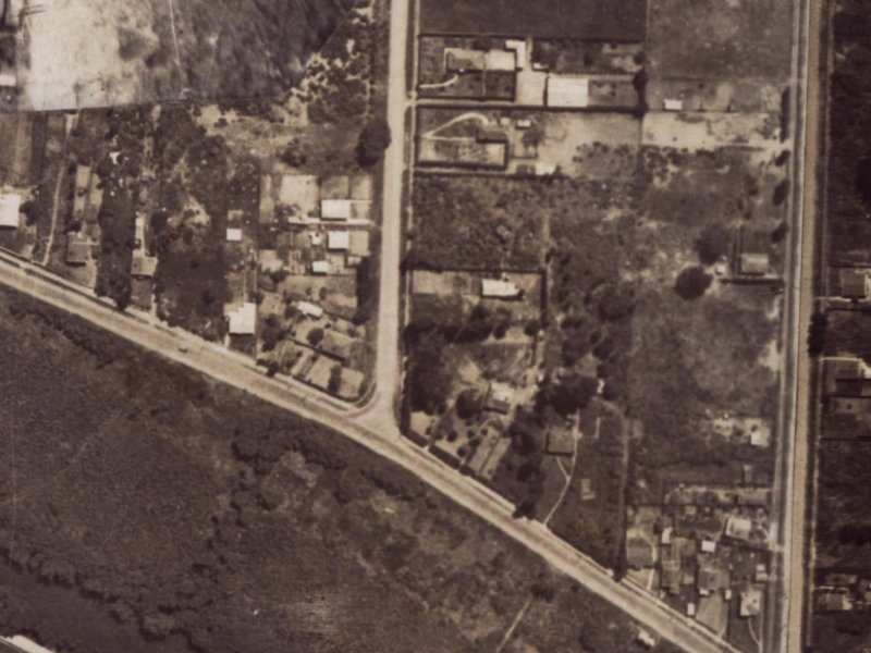 22 Reg Stillwell Place from the air, 1925-1929