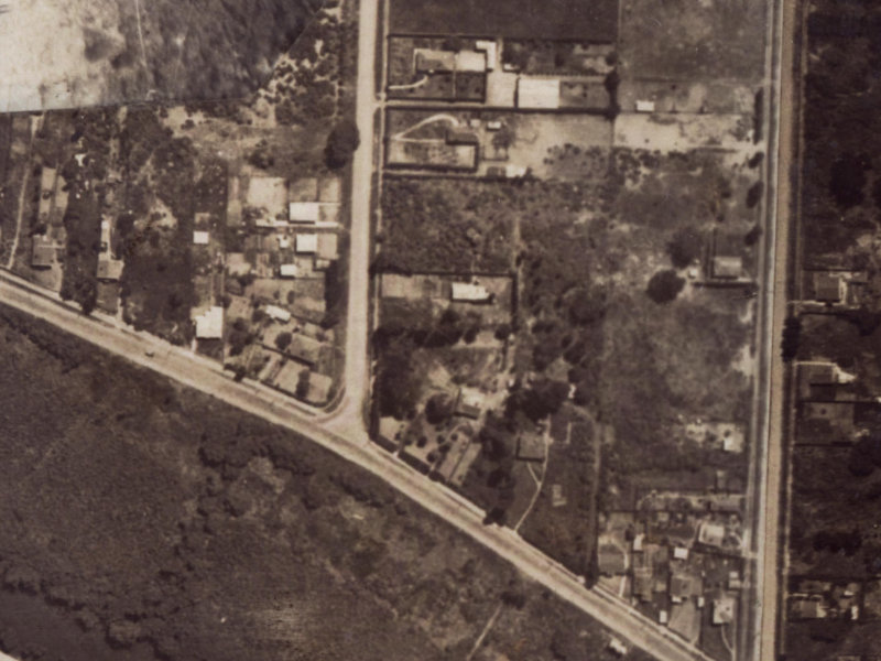 Reg Stillwell Place from the air, 1925-1929