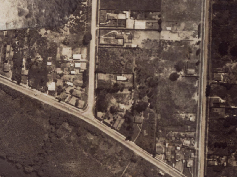 24 Reg Stillwell Place from the air, 1925-1929