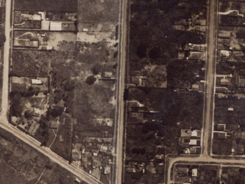 157 Baker Street from the air, 1925-1929