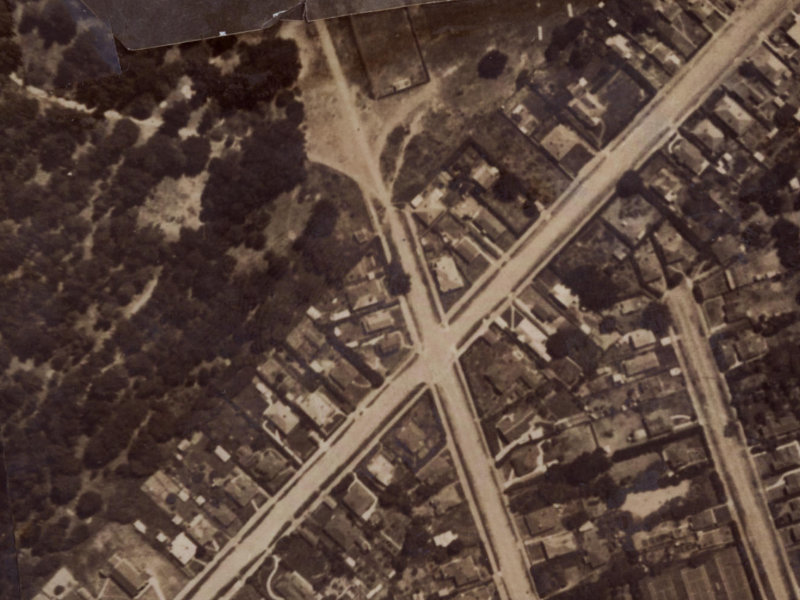 152 Shaw Avenue from the air, 1925-1929